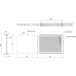 StarTech.com 2U 20 to 30in Adjustable Mounting Depth Vented Sliding Rack Mount Shelf - 50lbs / 22.7kg - 24in Deep 4