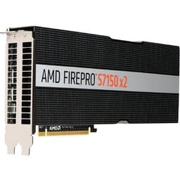 Advanced AMD FirePro S7150 X2 Graphic Card - 16 GB GDDR5 - Full-height 1