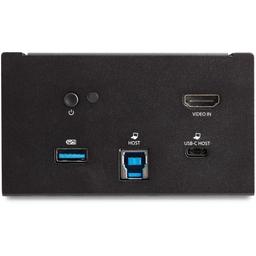 StarTech.com Laptop docking module for the conference table connectivity box lets you access boardroom or huddle space devices - Set up conference calls using applications such as Skype for Business - USB-C or USB-A laptop docking - USB-A charging port - 3