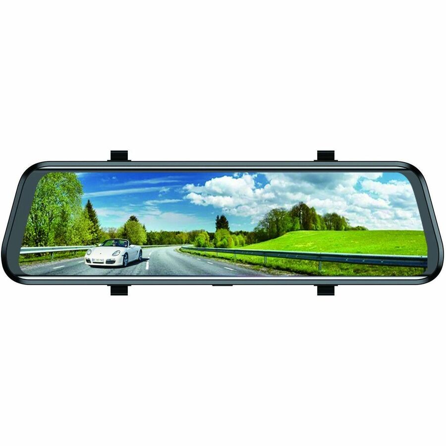 Adesso, GekoGear Orbit D100 2 Channel 1080P Front / 1080P Rearview Mirror Dashcam 5