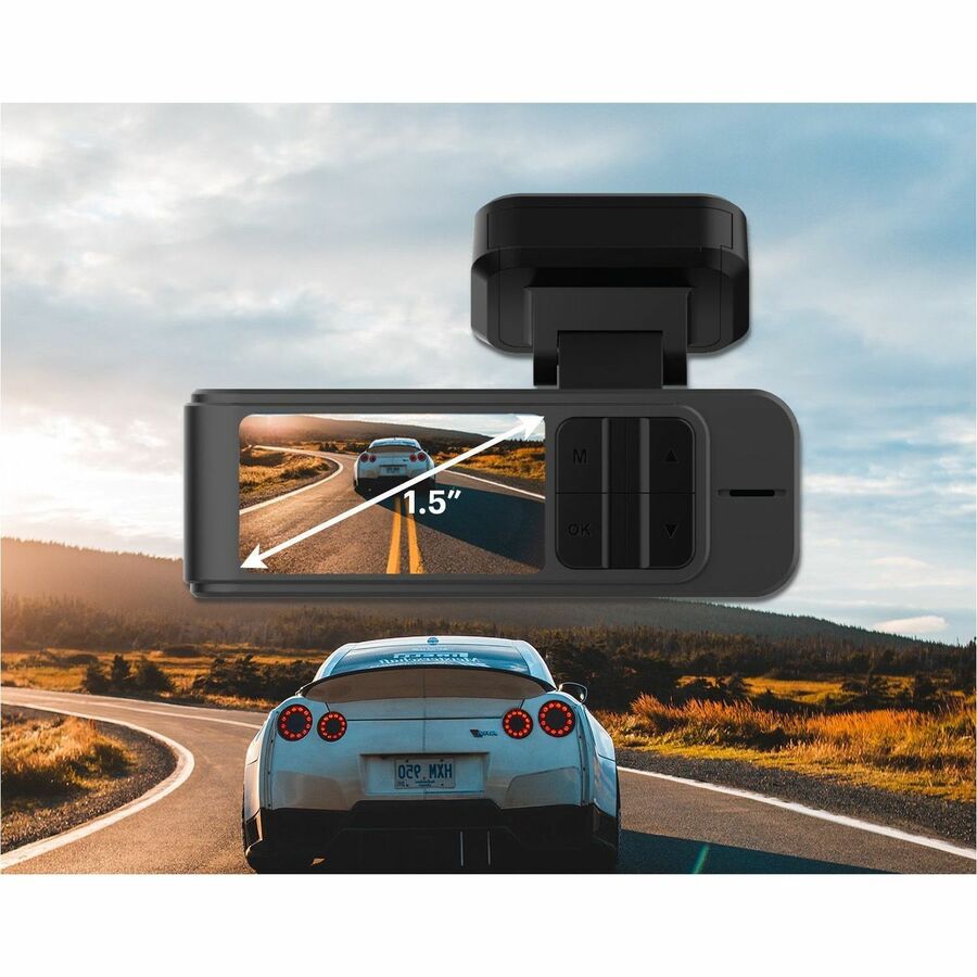 Adesso, GekoGear Orbit 410 Dual Channel 4K Front and 1080P Rear Dash Cam 10