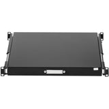 StarTech.com Black Deep Sliding Server Shelf