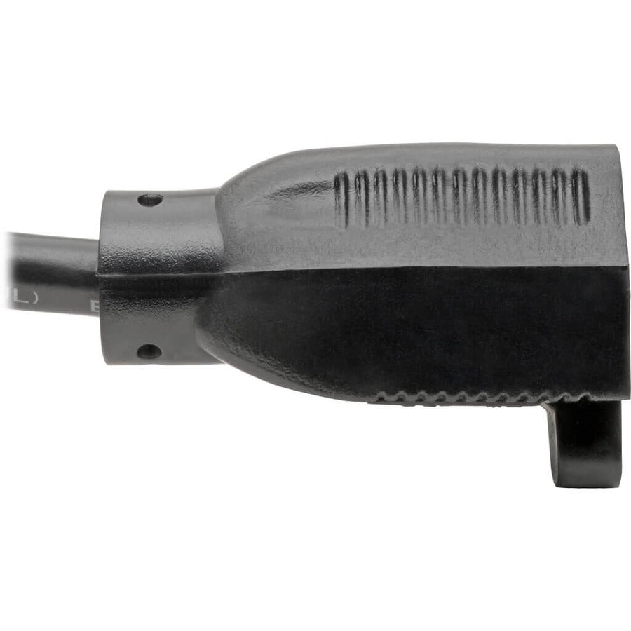 Eaton Tripp Lite Series NEMA 5-15R to C14 Computer AC Power Cable - 13A, 125V, 16 AWG, 2 ft. (0.61 m), Black