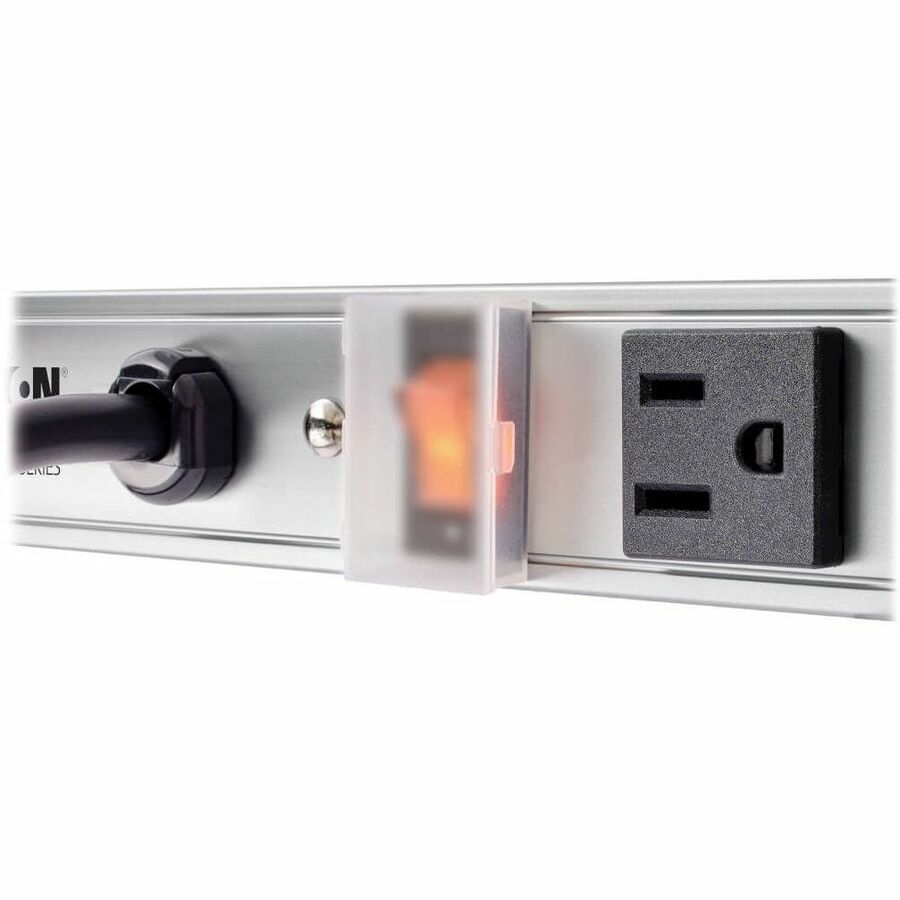 Eaton Tripp Lite Series 12-Outlet Vertical Power Strip, 120V, 15A, 15 ft. (4.57 m) Cord, 5-15P, 36 in.