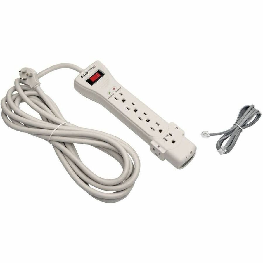 7 OUTLET SURGE STRIP 15 FT CORD