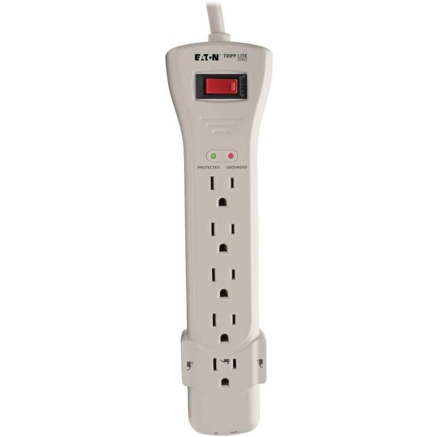 Eaton Tripp Lite Series Protect It! 7-Outlet Surge Protector, 15 ft. (4.57 m) Cord, 2520 Joules, Fax/Modem Protection, RJ11