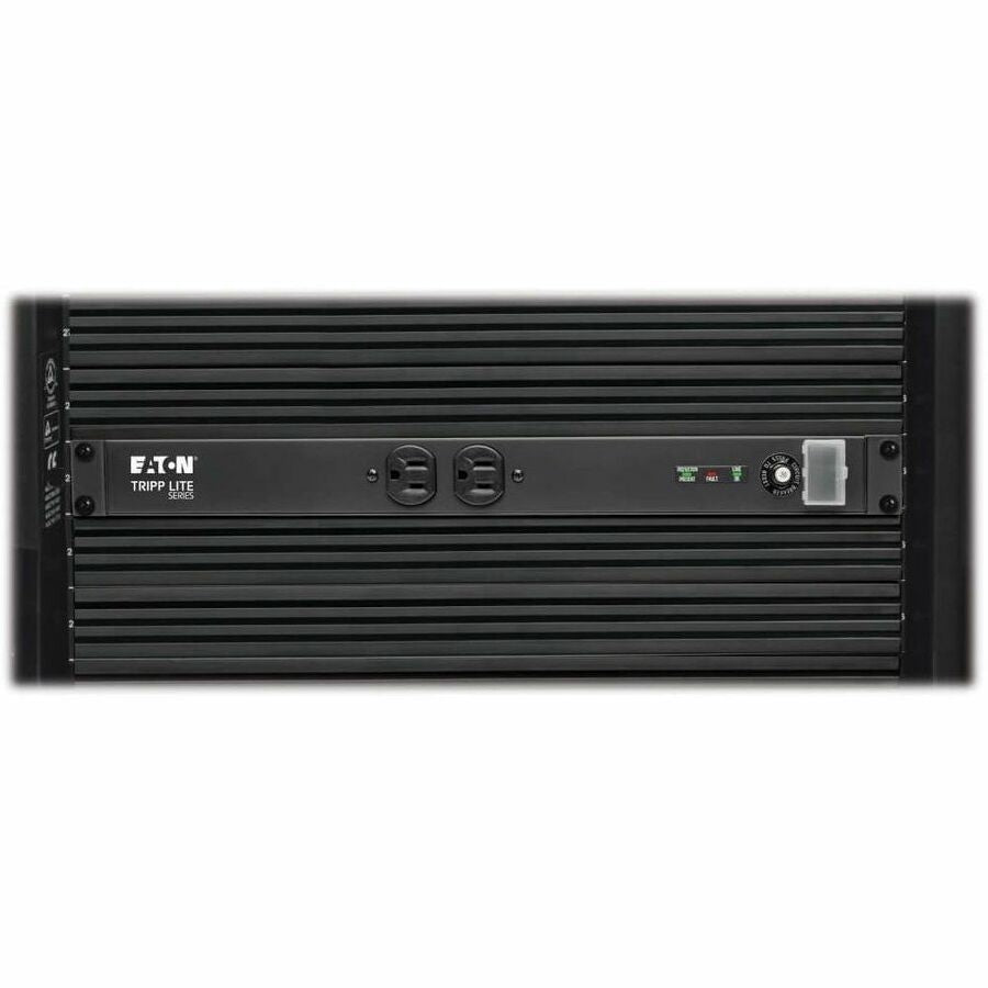 Eaton Tripp Lite Series Isobar 12-Outlet Network Server Surge Protector, 15 ft. (4.57 m) Cord with 5-20P Plug, 3840 Joules, Diagnostic LEDs, 1U Rackmount