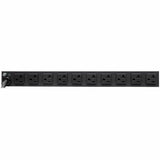 Eaton Tripp Lite Series Isobar 12-Outlet Network Server Surge Protector, 15 ft. (4.57 m) Cord with L5-20P Plug, 3840 Joules, Diagnostic LEDs, 1U Rackmount