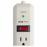 Eaton Tripp Lite Series Protect It! 7-Outlet Surge Protector, 12 ft. Cord, 1080 Joules, Diagnostic LED, Light Gray Housing