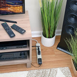 Eaton Tripp Lite Series Protect It! 7-Outlet Surge Protector, 12 ft. Cord, 1080 Joules, Diagnostic LED, Light Gray Housing