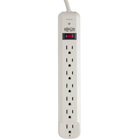 Eaton Tripp Lite Series Protect It! 7-Outlet Surge Protector, 12 ft. Cord, 1080 Joules, Diagnostic LED, Light Gray Housing