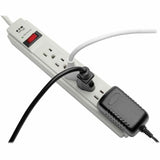 6OUT SURGE STRIP 4 FT CORD