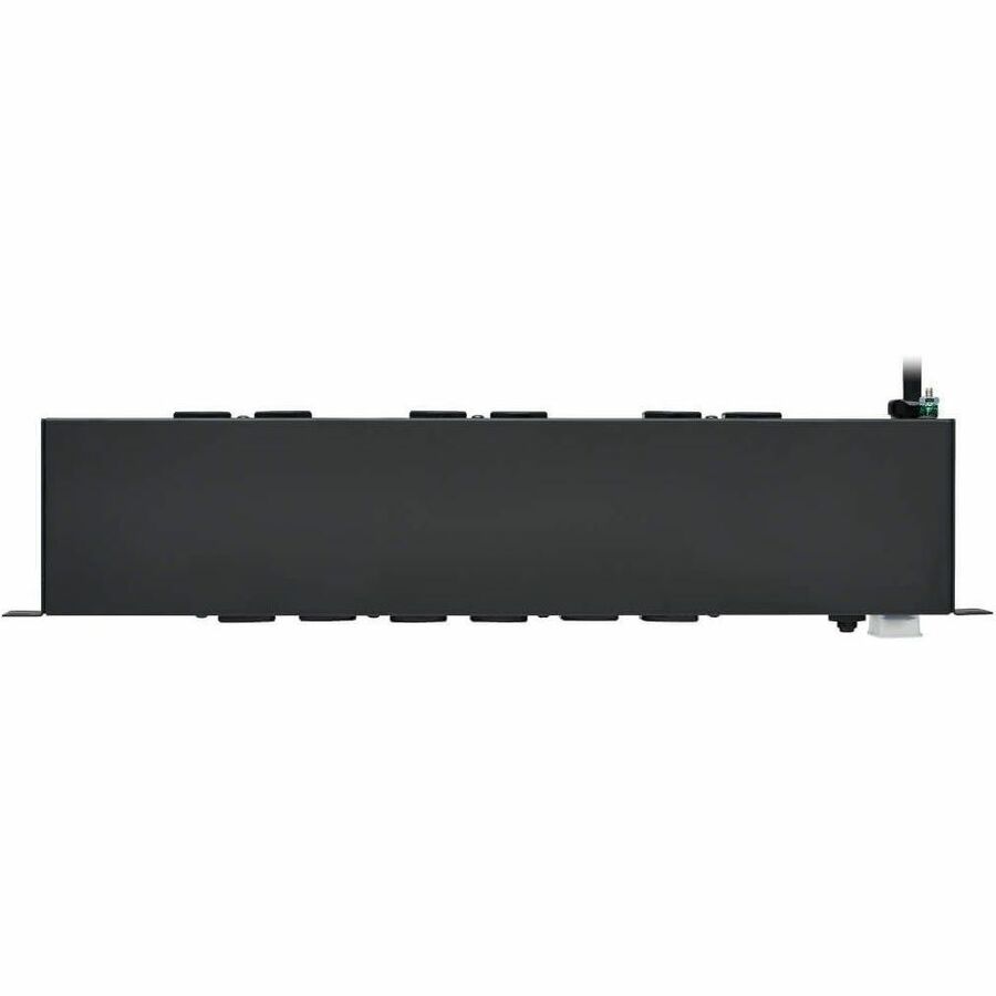 Eaton Tripp Lite Series 1U Rack-Mount Power Strip, 120V, 15A, 5-15P, 12 Outlets (6 Front-Facing, 6-Rear-Facing), 15 ft. (4.57 m) Cord