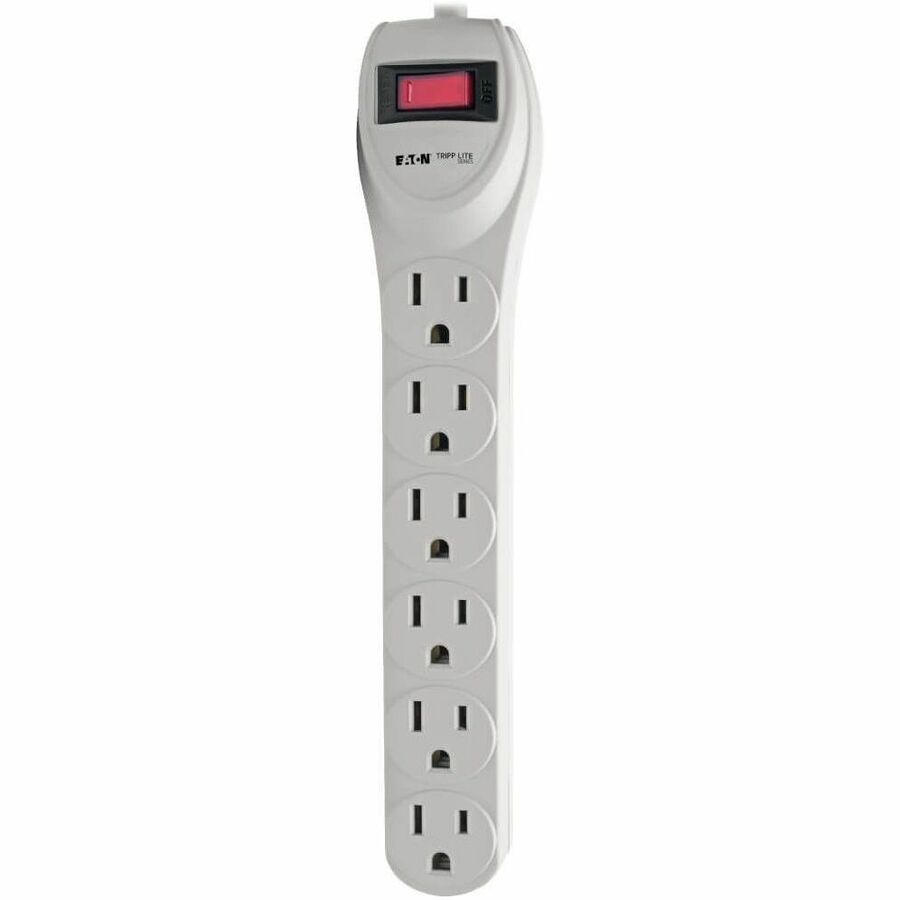Eaton Tripp Lite Series Protect It! 6-Outlet Home Computer Surge Protector, 2 ft. (0.61 m) Cord, 180 Joules