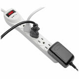 6 OUTLET SURGE STRIP 2 FT CORD