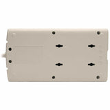 Eaton Tripp Lite Series Protect It! 8-Outlet Surge Protector, 8 ft. Cord with Right-Angle Plug, 1440 Joules, Diagnostic LEDs, Light Gray Housing