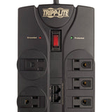 Eaton Tripp Lite Series Protect It! 8-Outlet Surge Protector, 10 ft. Cord, 3240 Joules, Modem/Coax/Ethernet Protection, RJ45