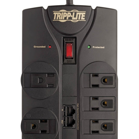 Eaton Tripp Lite Series Protect It! 8-Outlet Surge Protector, 10 ft. Cord, 3240 Joules, Modem/Coax/Ethernet Protection, RJ45