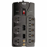Eaton Tripp Lite Series Protect It! 8-Outlet Surge Protector, 10 ft. Cord, 3240 Joules, Modem/Coax/Ethernet Protection, RJ45
