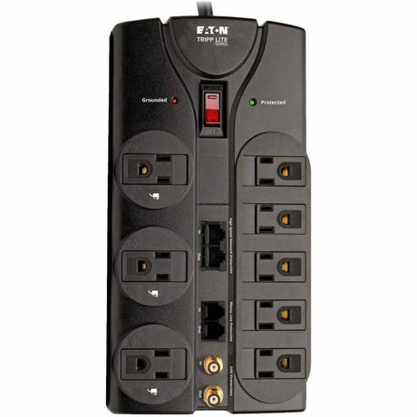 Eaton Tripp Lite Series Protect It! 8-Outlet Surge Protector, 10 ft. Cord, 3240 Joules, Modem/Coax/Ethernet Protection, RJ45