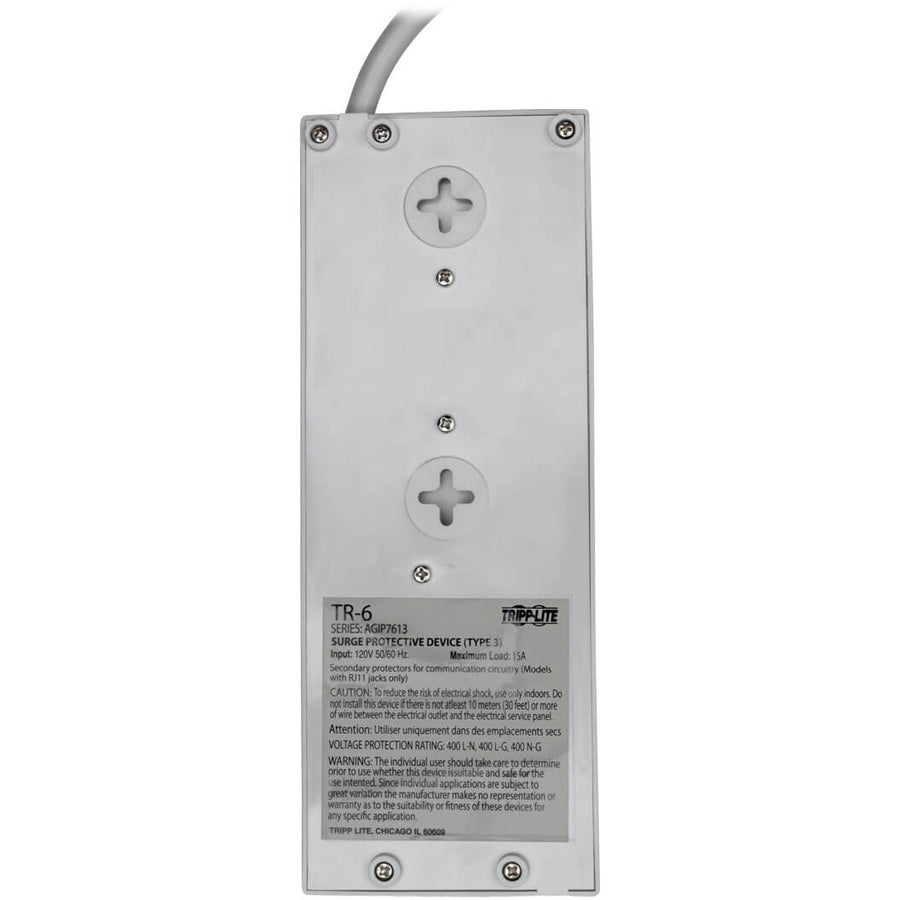 Eaton Tripp Lite Series Protect It! 6-Outlet Surge Protector, 6 ft. (1.83 m) Cord, 2420 Joules