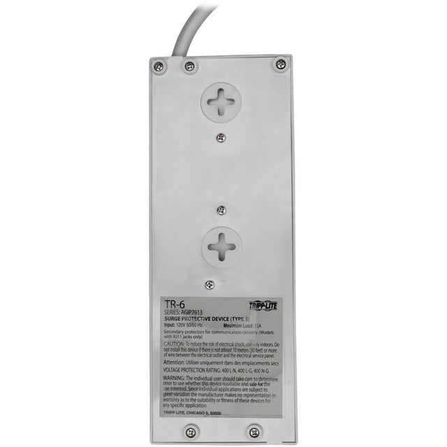 Eaton Tripp Lite Series Protect It! 6-Outlet Surge Protector, 6 ft. (1.83 m) Cord, 2420 Joules
