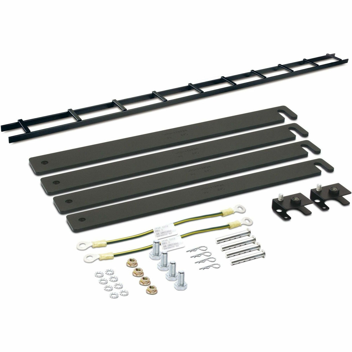 APC NetShelter Cable Management, Data Cable Ladder, with Ladder Attachment Kit, Black, 152 x 3023 x 51 mm