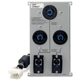 APC Symmetra RM and LX 208V/240V Backplate kit with (3) L6-20R