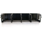 C2G 2u (3.5in) Cable Management Panel with 5 D-Rings