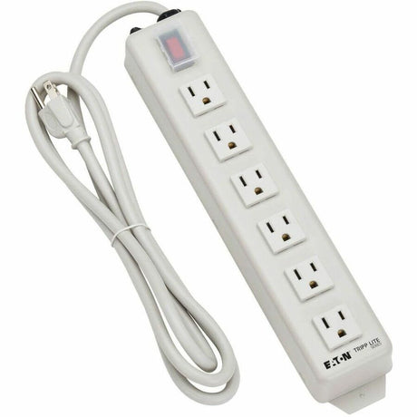 Eaton Tripp Lite Series Power It! 6-Outlet Power Strip, 6 ft. (1.83 m) Cord, Power Switch Cover