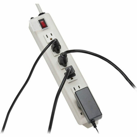 Eaton Tripp Lite Series Power It! 6-Outlet Power Strip, 6 ft. (1.83 m) Cord, Power Switch Cover