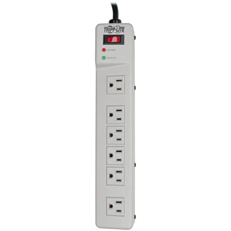Eaton Tripp Lite Series Protect It! Surge Protector with 6 Right-Angle Outlets, 6 ft. (1.83 m) Cord, 1340 Joules, Diagnostic LEDs, Metal Case