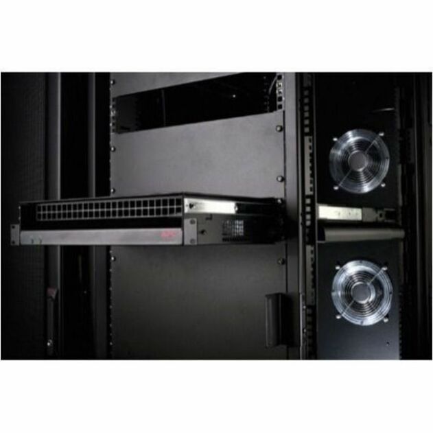 APC by Schneider Electric ACF202BLK Rack Side Air Distribution System
