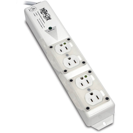 Eaton Tripp Lite Series Safe-IT UL 60601-1 Medical-Grade Power Strip for Patient-Care Vicinity, 4 15A Hospital-Grade Outlets, Safety Covers, 15 ft. Cord