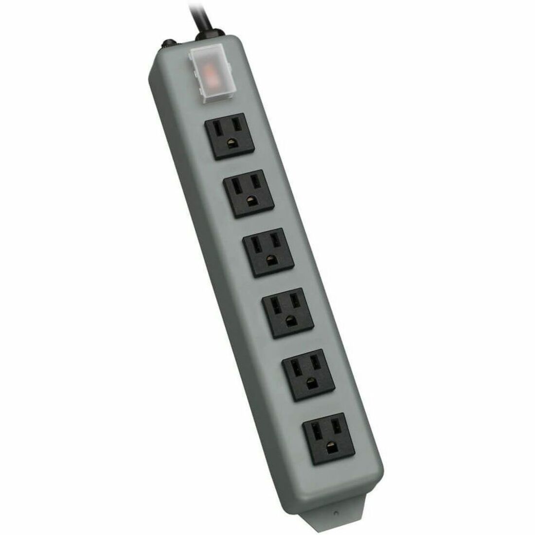 Eaton Tripp Lite Series Industrial Power Strip, 6-Outlet, 15 ft. (4.6 m) Cord, Locking Switch Cover