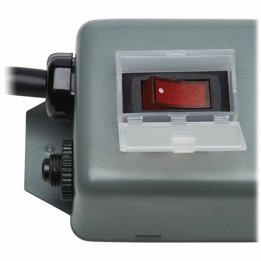 Eaton Tripp Lite Series Industrial Power Strip, 4-Outlet, 6 ft. (1.8 m) Cord, Locking Switch Cover