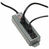Eaton Tripp Lite Series Industrial Power Strip, 4-Outlet, 6 ft. (1.8 m) Cord, Locking Switch Cover