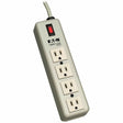 Eaton Tripp Lite Series Industrial Power Strip, 4-Outlet, 6 ft. (1.8 m) Cord, 5-15P, Lighted On/Off Switch