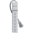 6OUT SURGE PROTECTOR 8FT CORD