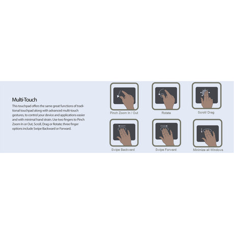 Adesso GP-160UB Easy Cat 2 Button Glidepoint Touchpad