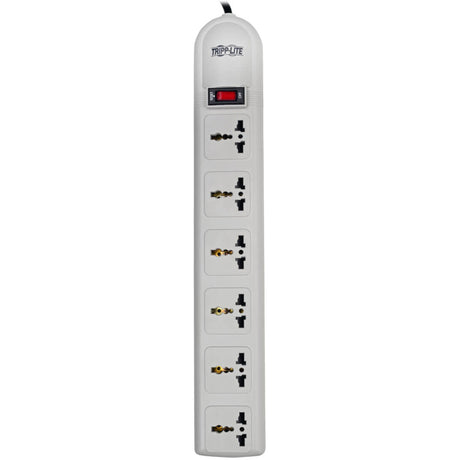 Eaton Tripp Lite Series Protect It! 230V 6-Universal Outlet Surge Protector, 1.8M Cord, British Plug, 750 Joules