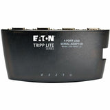 Eaton Tripp Lite Series USB-A to Serial Adapter Hub (DB9) - Keyspan, High-Speed (M/M), 4-Port, TAA