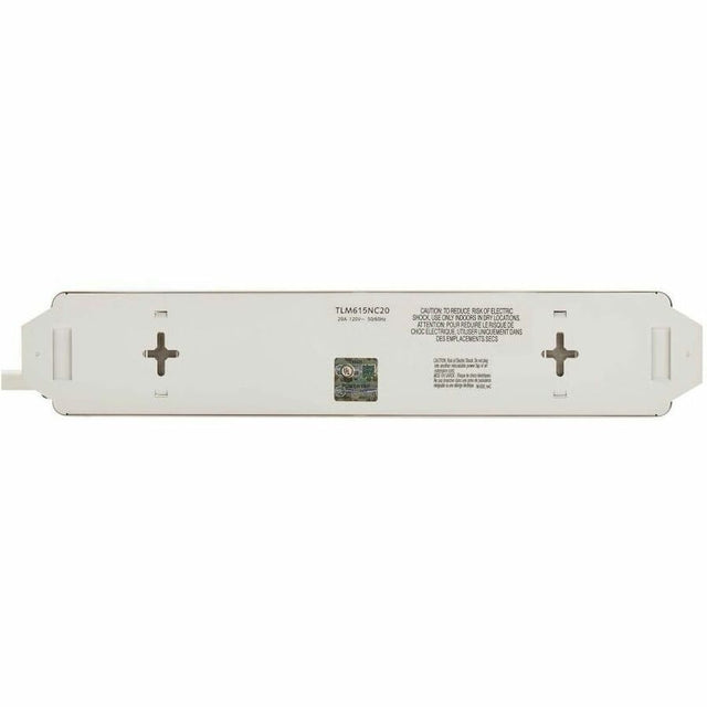 Eaton Tripp Lite Series Power It! 6-Outlet Power Strip, 15 ft. (4.57 m) Cord, 5-20P Plug, Metal Housing