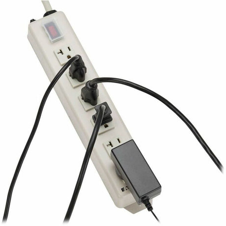 6 OUTLET POWER STRIP MOUNTABLE