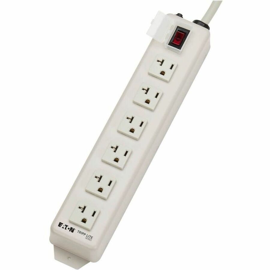 Eaton Tripp Lite Series Power It! 6-Outlet Power Strip, 15 ft. (4.57 m) Cord, 5-20P Plug, Metal Housing