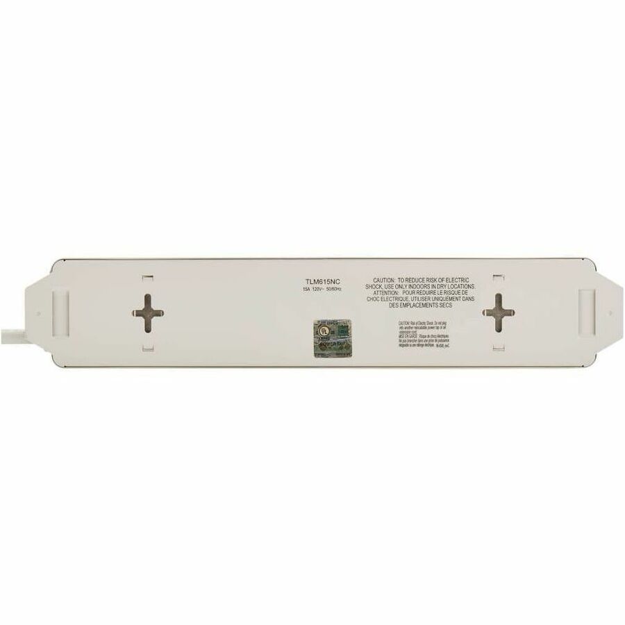 Eaton Tripp Lite Series Power It! 6-Outlet Power Strip, 15 ft. (4.57 m) Cord, 5-15P, Metal Housing