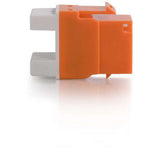 C2G Cat5E RJ45 UTP Keystone Jack - Orange