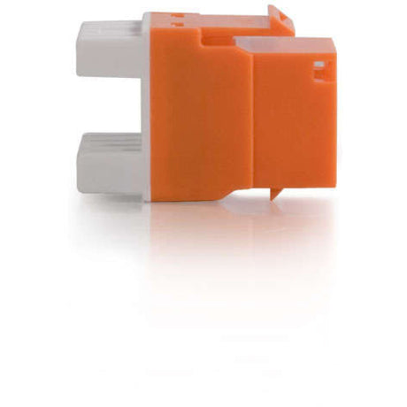 C2G Cat5E RJ45 UTP Keystone Jack - Orange