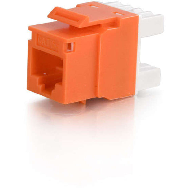 C2G Cat5E RJ45 UTP Keystone Jack - Orange