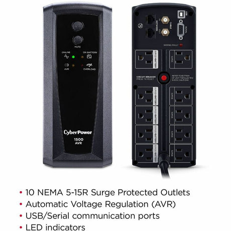 CyberPower CP1500AVRT AVR UPS Systems